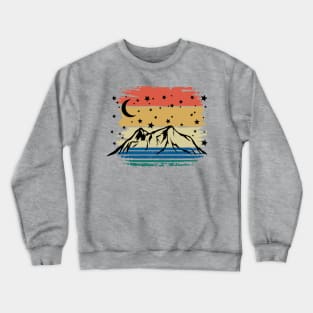 Mountain & Starry Nights Adventure Crewneck Sweatshirt